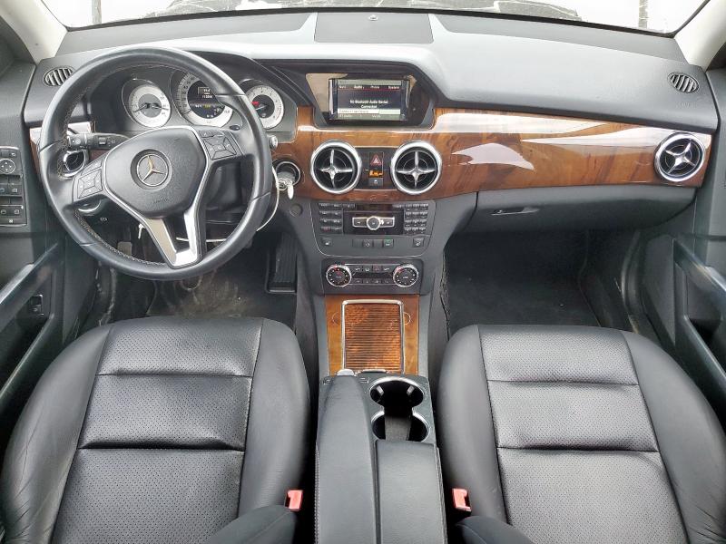 WDCGG8JB4DG074473 - 2013 MERCEDES-BENZ GLK 350 4MATIC WHITE photo 8