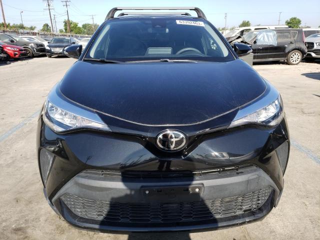 JTNKHMBX7M1114088 - 2021 TOYOTA C-HR XLE BLACK photo 5