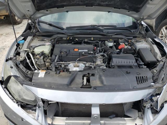 2HGFC2F78JH605657 - 2018 HONDA CIVIC EX ვერცხლისფერი ფოტო 11