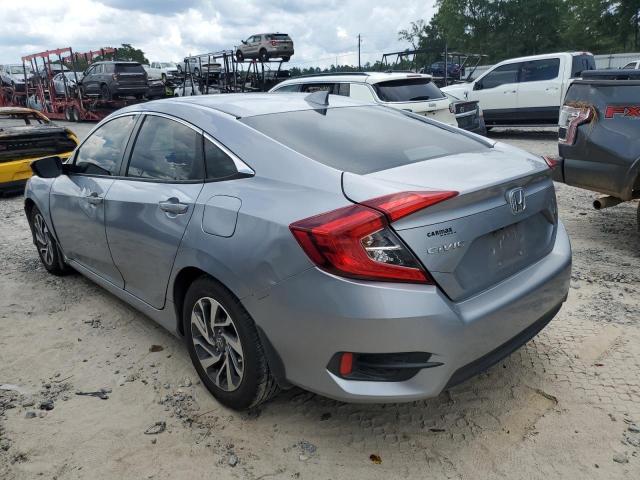 2HGFC2F78JH605657 - 2018 HONDA CIVIC EX ვერცხლისფერი ფოტო 2