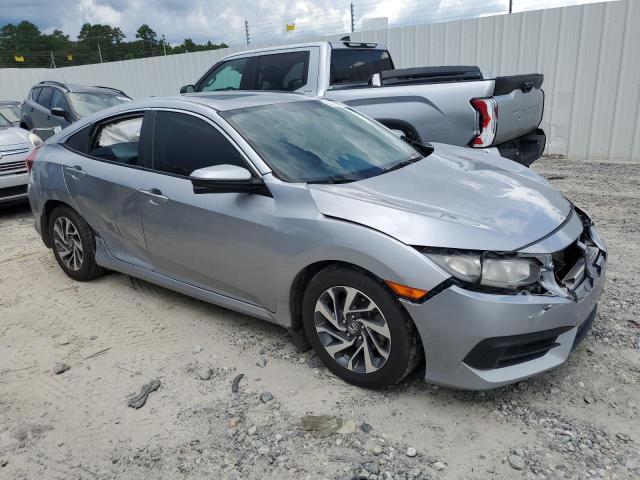 2HGFC2F78JH605657 - 2018 HONDA CIVIC EX ვერცხლისფერი ფოტო 4
