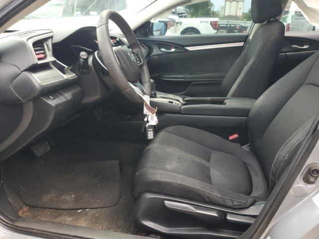 2HGFC2F78JH605657 - 2018 HONDA CIVIC EX ვერცხლისფერი ფოტო 7