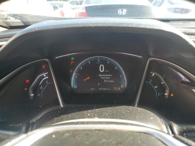 2HGFC2F78JH605657 - 2018 HONDA CIVIC EX ვერცხლისფერი ფოტო 9