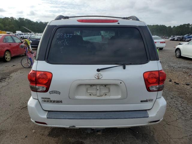 5TDZT38A46S283277 - 2006 TOYOTA SEQUOIA LIMITED WHITE photo 6