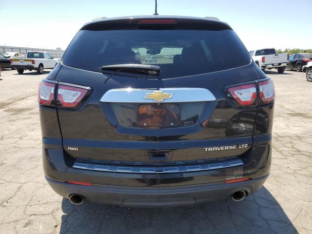 1GNKVJKD1EJ375761 - 2014 CHEVROLET TRAVERSE LTZ BLACK photo 6