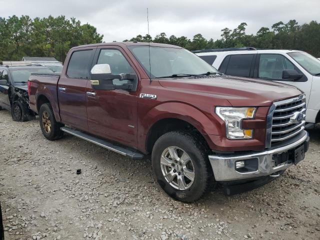 1FTEW1EP2HKD43974 - 2017 FORD F150 SUPERCREW MAROON photo 4