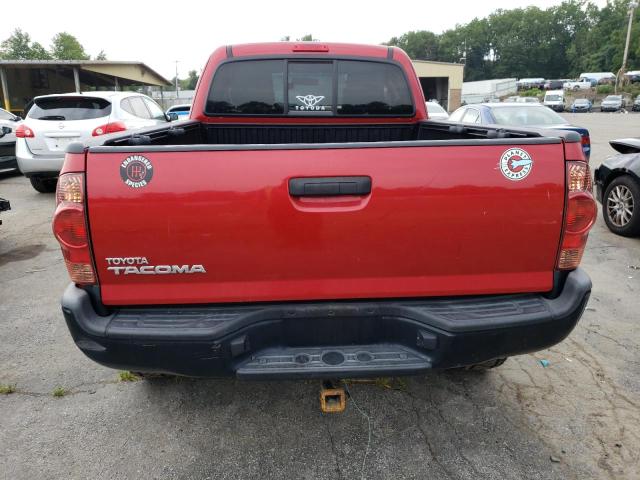 5TFUX4EN9FX039677 - 2015 TOYOTA TACOMA ACCESS CAB წითელი ფოტო 6