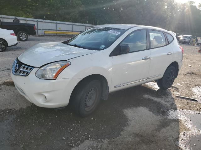 JN8AS5MT4DW037608 - 2013 NISSAN ROGUE S WHITE photo 1