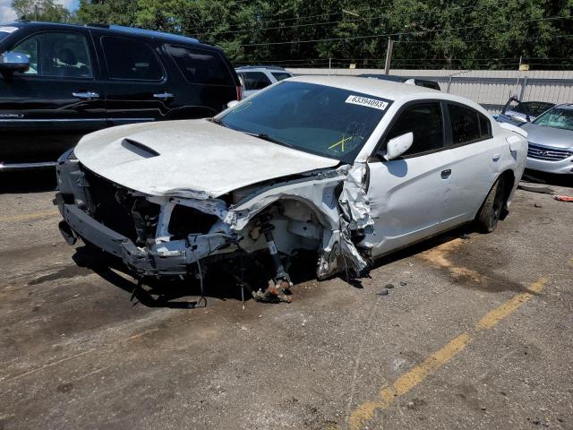 2C3CDXCT0KH682106 - 2019 DODGE CHARGER R/T WHITE photo 1