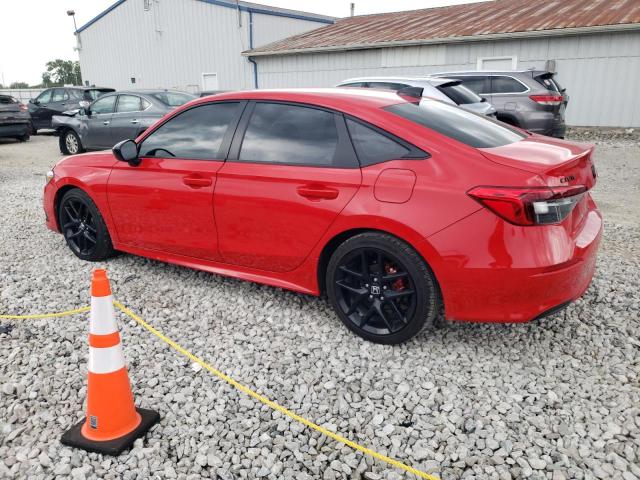 2HGFE2F58PH554078 - 2023 HONDA CIVIC SPORT RED photo 2