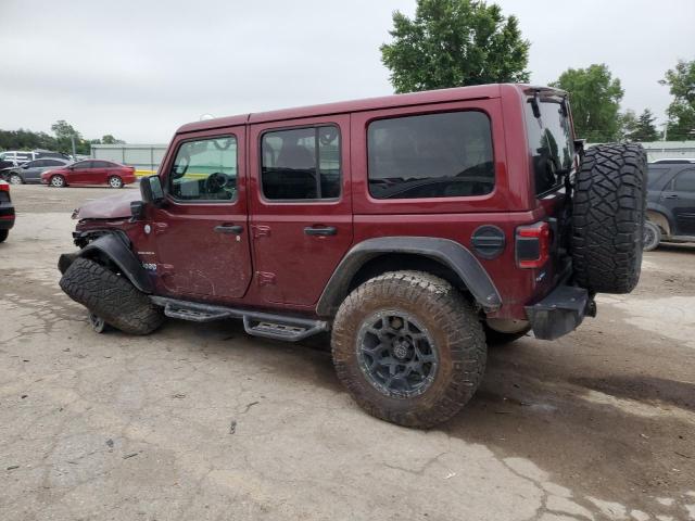 1C4JJXP68MW704471 - 2021 JEEP WRANGLER U SAHARA 4XE BURGUNDY photo 2