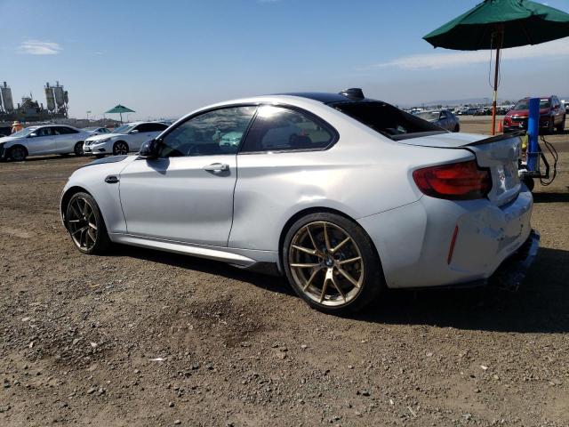 WBS2U7C02L7F01125 - 2020 BMW M2 COMPETITION WHITE photo 2
