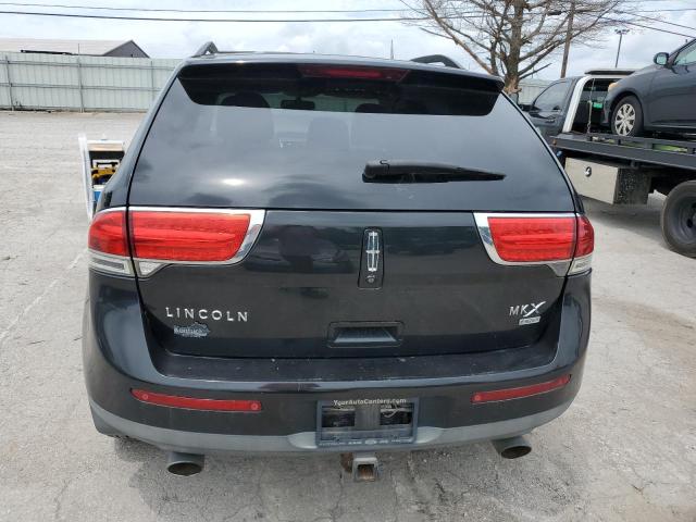 2LMDJ8JK8BBJ26007 - 2011 LINCOLN MKX BLACK photo 6