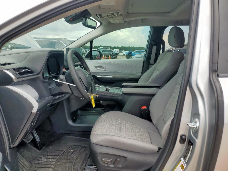 5TDBRKEC0SS255230 - 2025 TOYOTA SIENNA LE GRAY photo 7