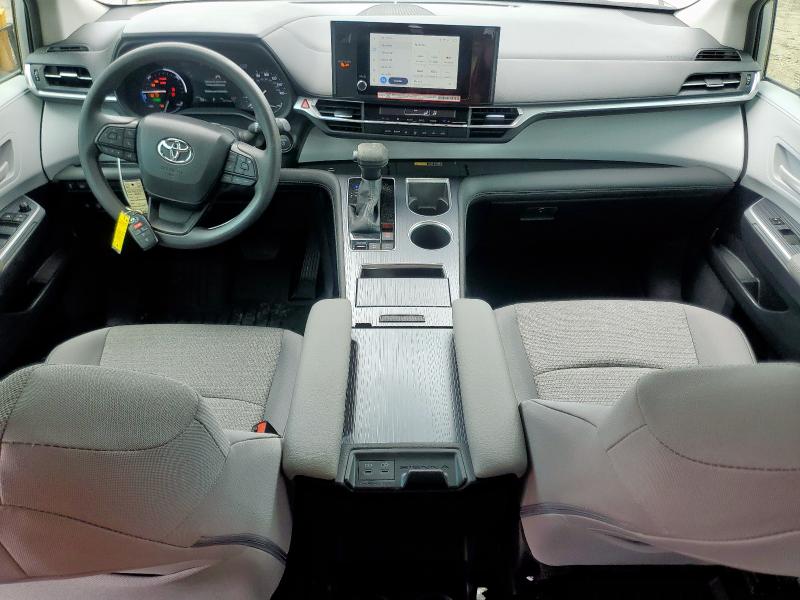 5TDBRKEC0SS255230 - 2025 TOYOTA SIENNA LE GRAY photo 8