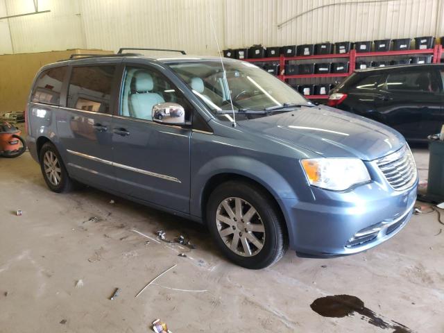 2A4RR8DG0BR779938 - 2011 CHRYSLER TOWN & COU TOURING L BLUE photo 4