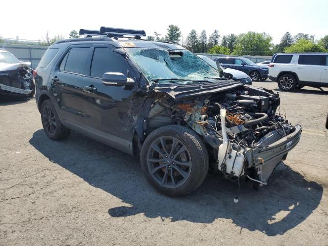 1FM5K8D85JGC79383 - 2018 FORD EXPLORER XLT Қара фото 4