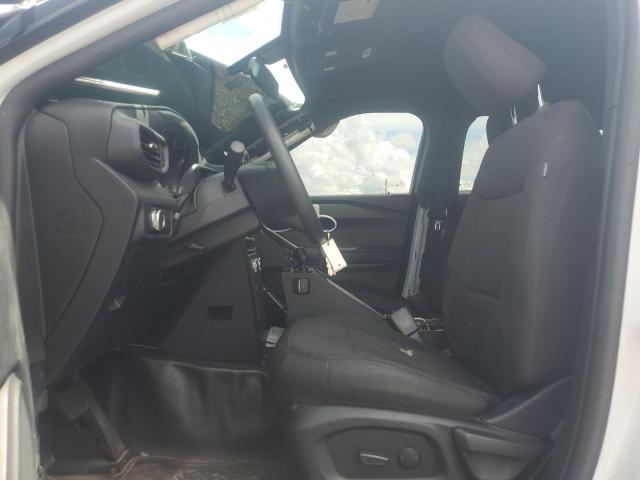 1FM5K8AB1MGA86409 - 2021 FORD EXPLORER POLICE INTERCEPTOR Blanc photo 7