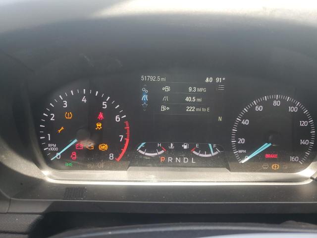 1FM5K8AB1MGA86409 - 2021 FORD EXPLORER POLICE INTERCEPTOR Blanc photo 9