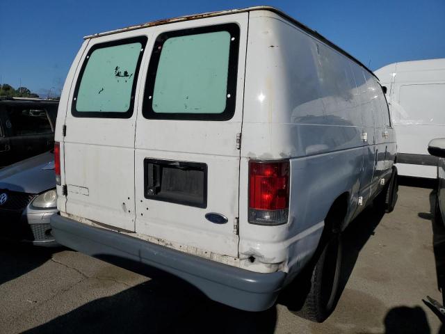 1FTSE34L03HB29670 - 2003 FORD ECONOLINE E350 SUPER DUTY VAN WHITE photo 3