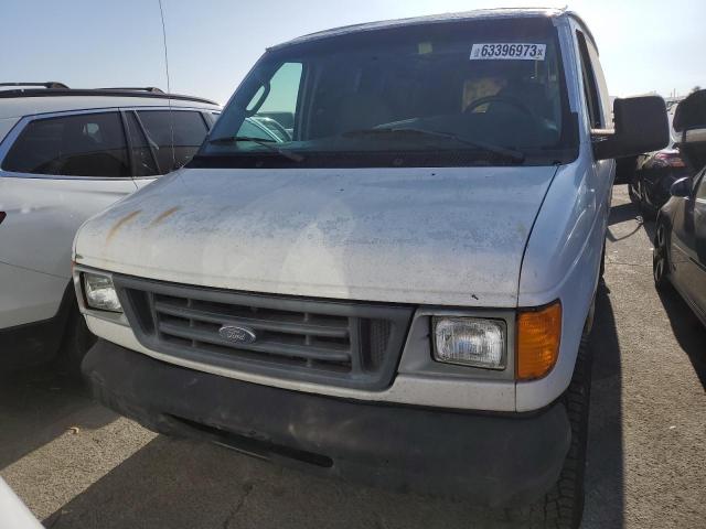 1FTSE34L03HB29670 - 2003 FORD ECONOLINE E350 SUPER DUTY VAN WHITE photo 5