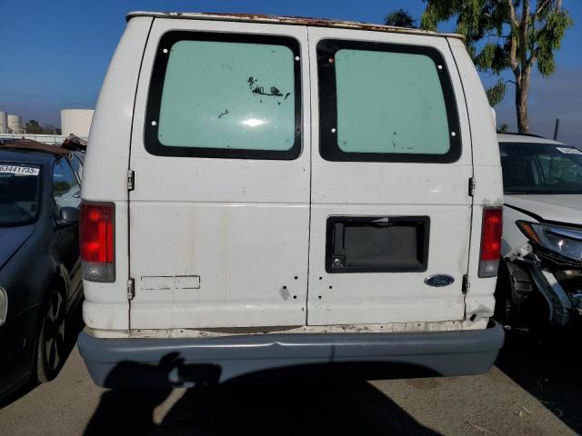 1FTSE34L03HB29670 - 2003 FORD ECONOLINE E350 SUPER DUTY VAN WHITE photo 6