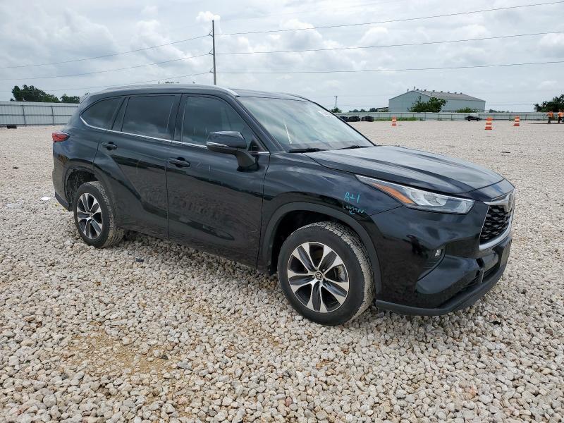 5TDGZRAH3LS509692 - 2020 TOYOTA HIGHLANDER XLE 黑色 照片 4