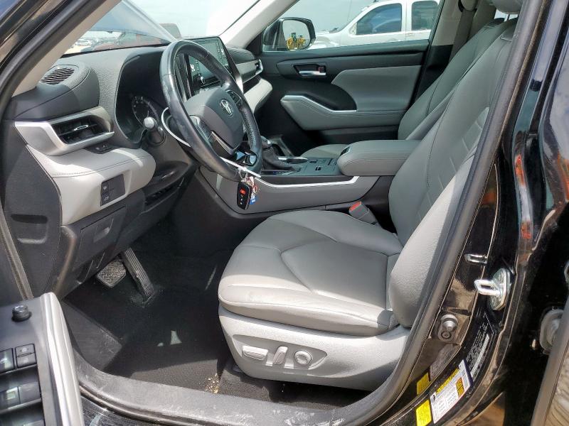 5TDGZRAH3LS509692 - 2020 TOYOTA HIGHLANDER XLE 黑色 照片 7