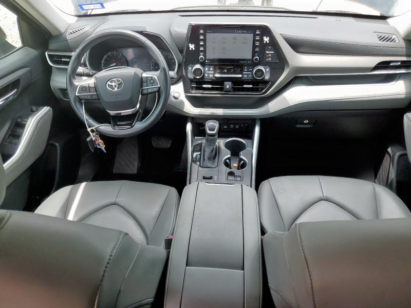 5TDGZRAH3LS509692 - 2020 TOYOTA HIGHLANDER XLE 黑色 照片 8