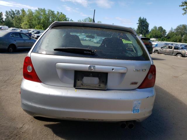 SHHEP33572U306433 - 2002 HONDA CIVIC SI SILVER photo 6