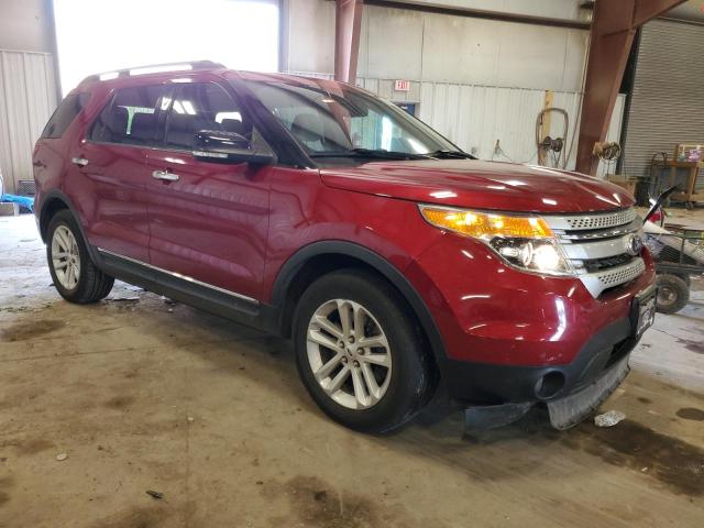 1FM5K7D83FGB07743 - 2015 FORD EXPLORER XLT BURGUNDY photo 4