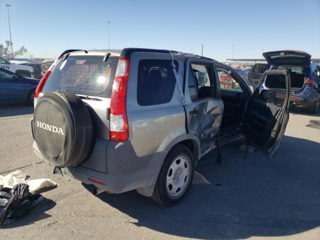 JHLRD68586C009019 - 2006 HONDA CR-V GRAY photo 4