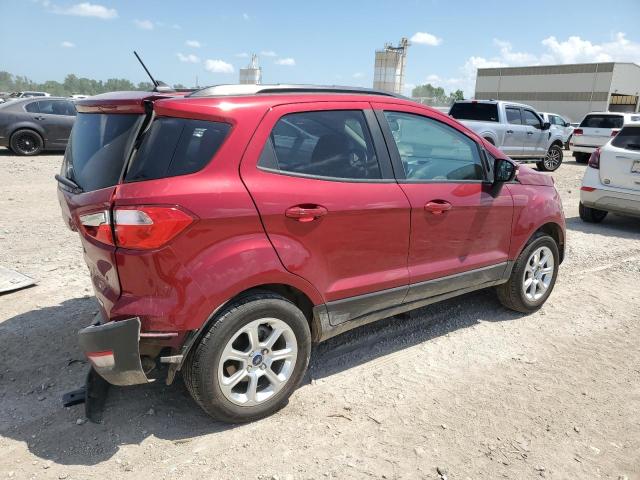 MAJ3S2GE8KC273442 - 2019 FORD ECOSPORT SE Czerwony zdjęcie 3