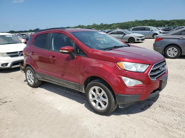 MAJ3S2GE8KC273442 - 2019 FORD ECOSPORT SE Czerwony zdjęcie 4
