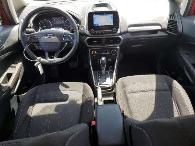 MAJ3S2GE8KC273442 - 2019 FORD ECOSPORT SE Czerwony zdjęcie 8