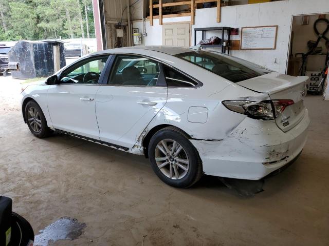 5NPE24AF3HH438438 - 2017 HYUNDAI SONATA SE WHITE photo 2