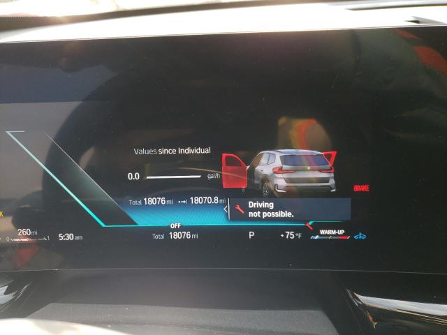 WBX73EF07P5W45237 - 2023 BMW X1 XDRIVE28I SILVER photo 9