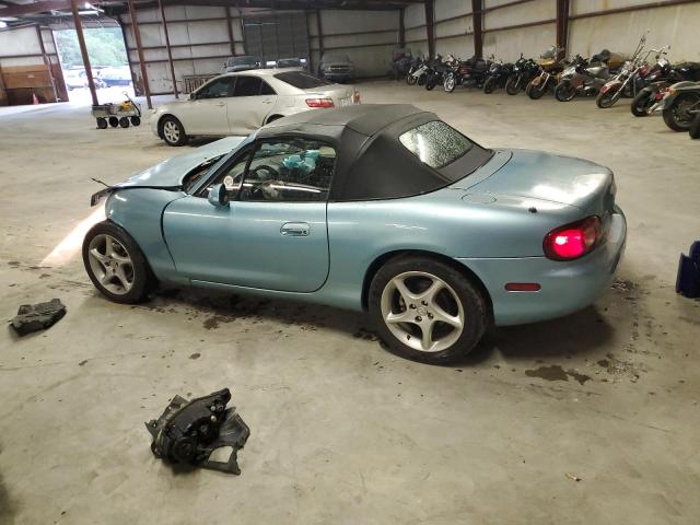 JM1NB353120224160 - 2002 MAZDA MX-5 MIATA BASE BLUE photo 2