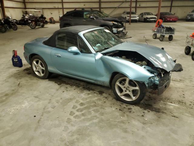 JM1NB353120224160 - 2002 MAZDA MX-5 MIATA BASE BLUE photo 4