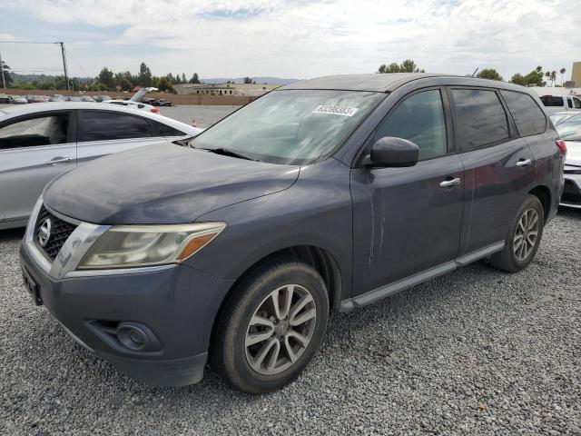 5N1AR2MN0DC656419 - 2013 NISSAN PATHFINDER S GRAY photo 1