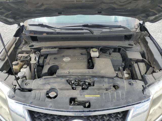 5N1AR2MN0DC656419 - 2013 NISSAN PATHFINDER S GRAY photo 12