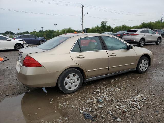1HGCM56476A001451 - 2006 HONDA ACCORD LX GOLD photo 3