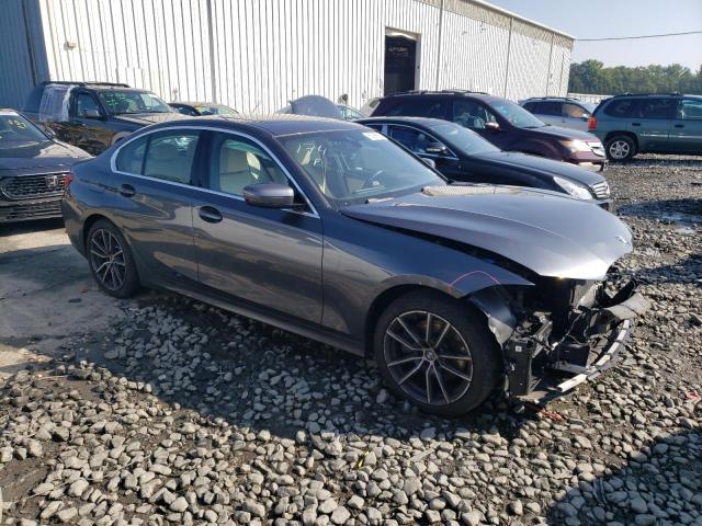 3MW5R7J07M8B76099 - 2021 BMW 330XI GRAY photo 4