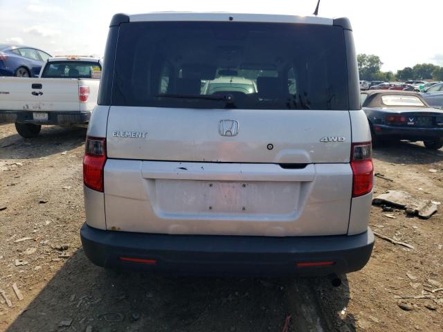 5J6YH2H74BL001401 - 2011 HONDA ELEMENT EX SILVER photo 6