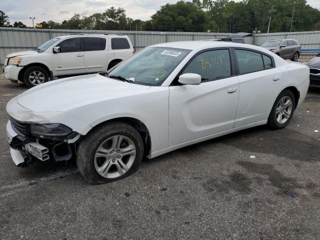 2C3CDXBG8KH664893 - 2019 DODGE CHARGER SXT WHITE photo 1