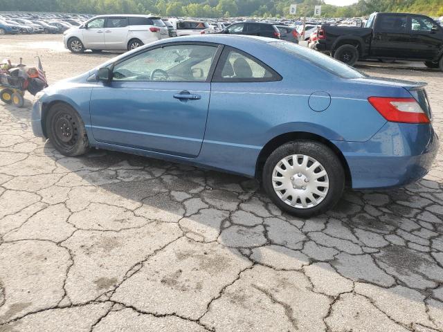 2HGFG12669H542727 - 2009 HONDA CIVIC LX BLUE photo 2