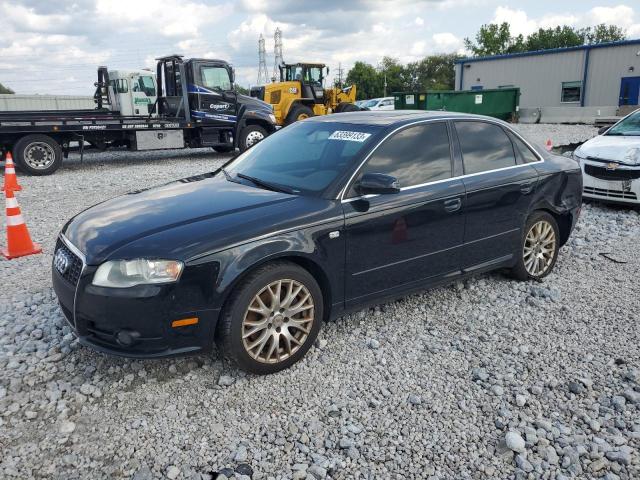 WAUDF78E58A132070 - 2008 AUDI A4 2.0T QUATTRO BLACK photo 1