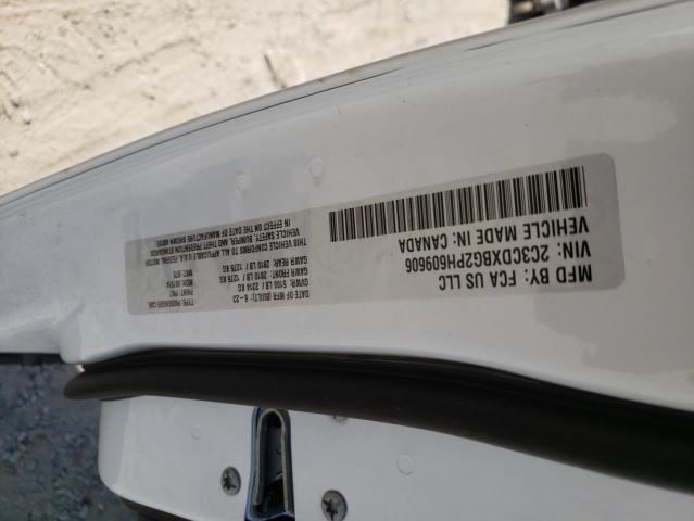 2C3CDXBG2PH609606 - 2023 DODGE CHARGER SXT WHITE photo 12