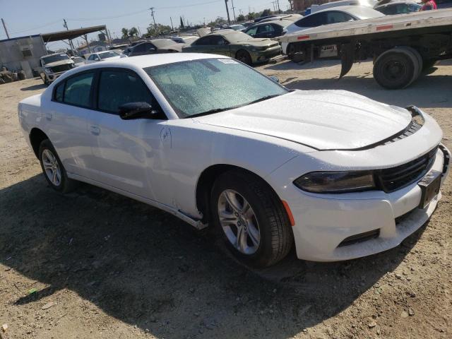 2C3CDXBG2PH609606 - 2023 DODGE CHARGER SXT WHITE photo 4