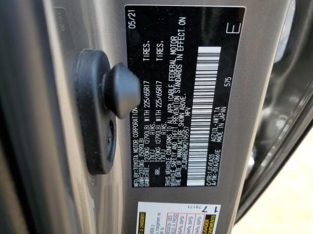 JTJDARBZ9M2195957 - 2021 LEXUS NX 300 BASE Gümüş foto 13